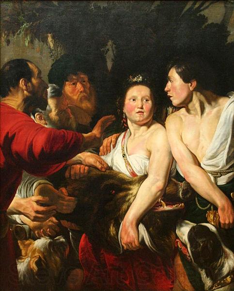 Jacob Jordaens Meleager and Atalanta France oil painting art